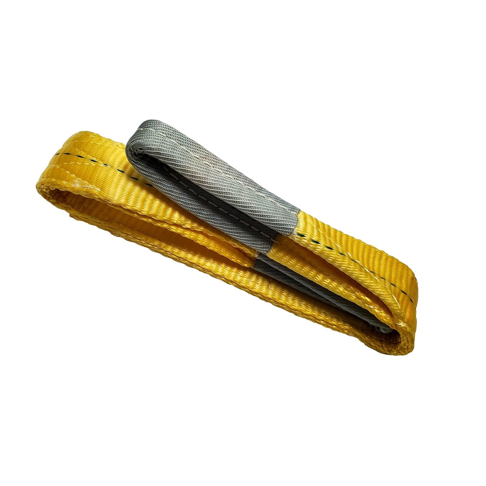 1 Pack Heavy Duty 2-Ply 2″ x 6ft Polyester Web Sling Lifting Strap WLL 6200 lbs