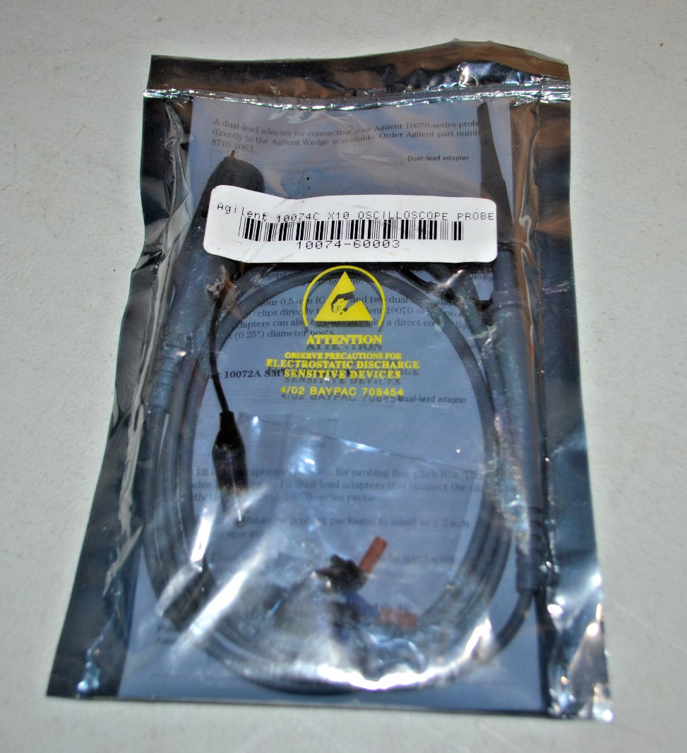 HP AGILENT ~ 10074C X10 ~ 150MHz 10:1 PASSIVE OSCILLOSCOPE PROBE (B7)