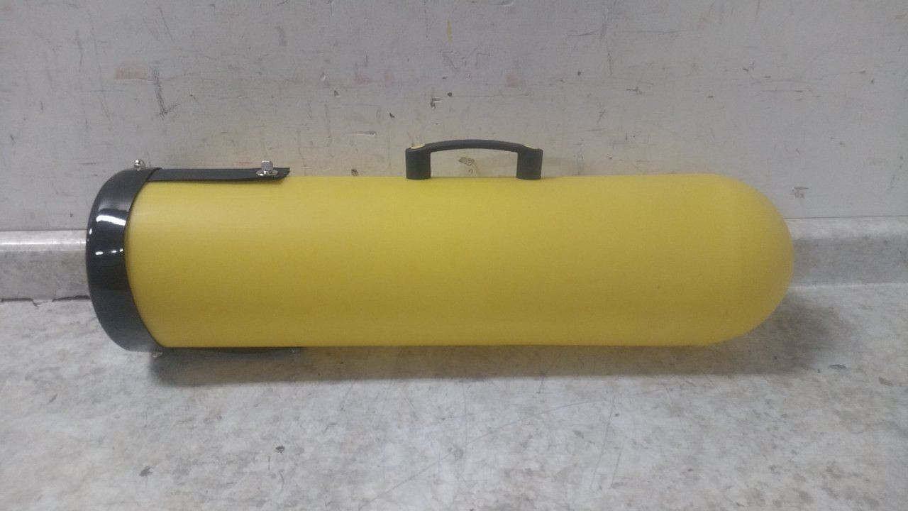 Pig PLR285 31 In Length 7-1/2 In Diameter Yellow Carrying Case for Drain Cover