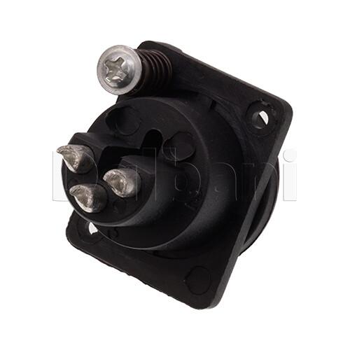 10101510058 speakON Chasis Connector Female Receptacle Black
