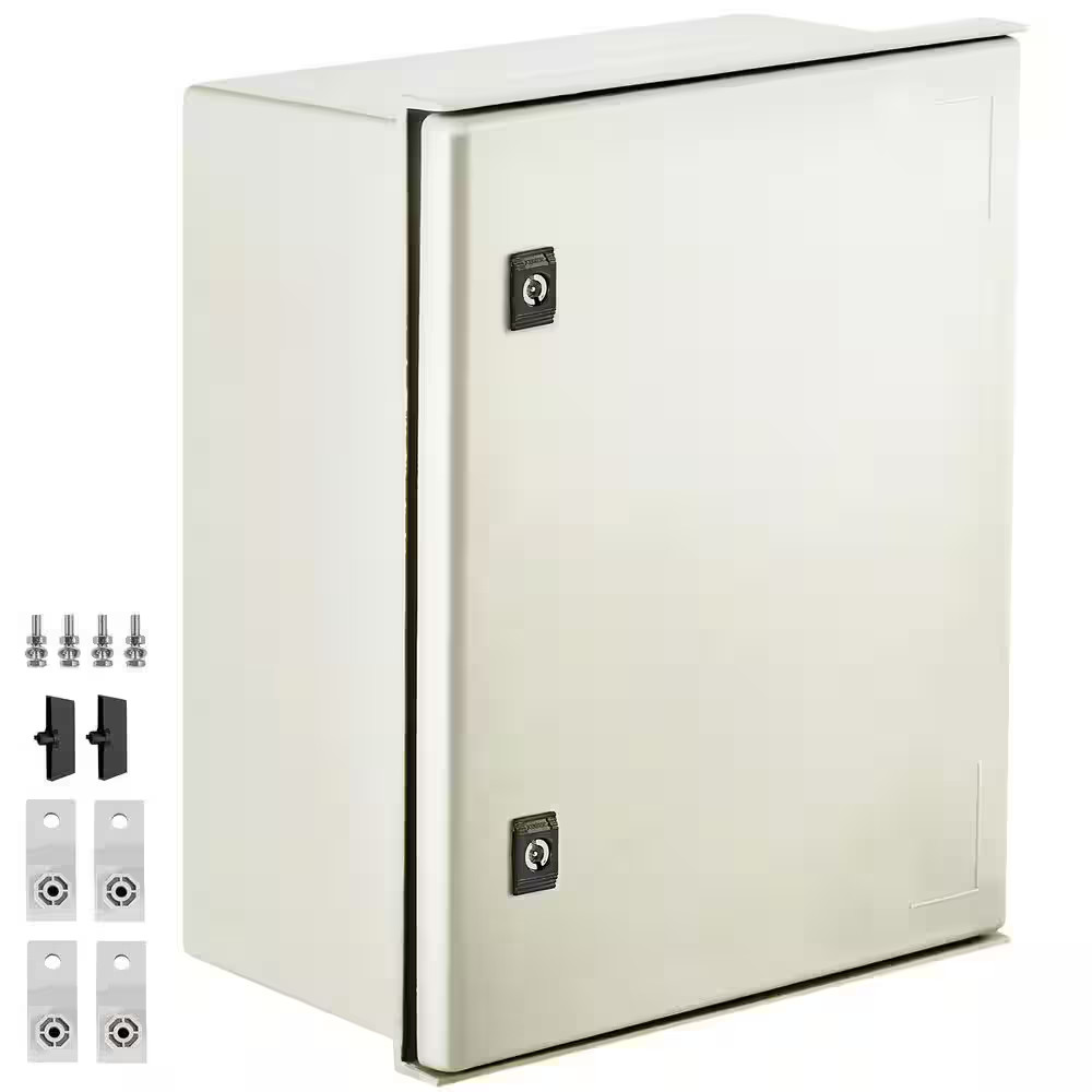 NEMA Enclosure, 19.7 X 15.7 X 7.9 In., Fiberglass Steel Electrical Box IP66 Wate
