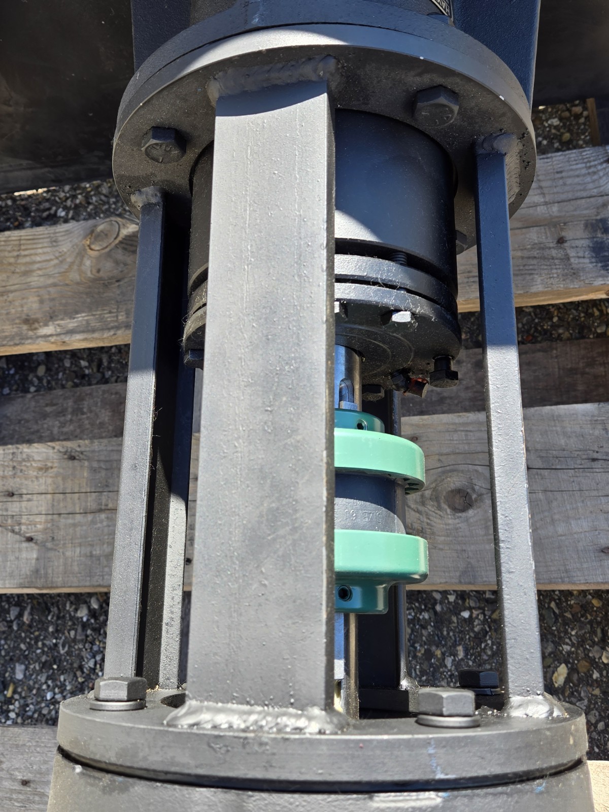 HAYNES VERTICAL CENTRIFUGAL PUMP 6552-9 SIZE 6x6x10L.
