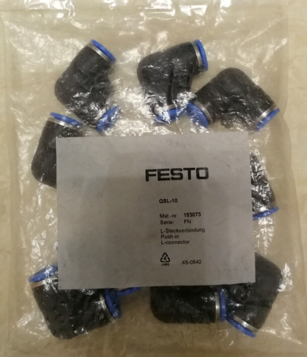 1Bag/10pcs New Festo QSL-10 QSL10 153073 Fittings Free Shipping #FES