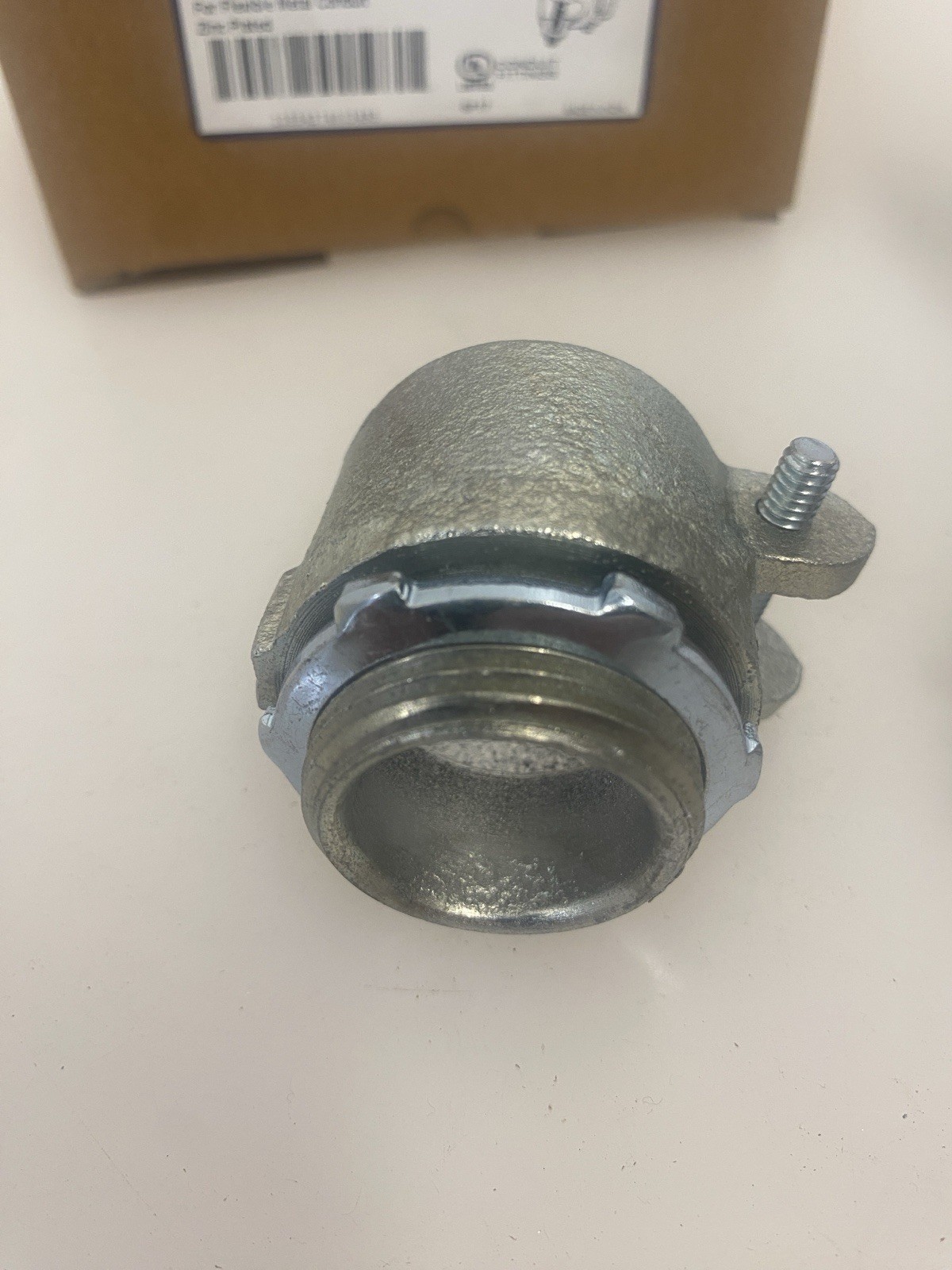 (5) New 1″ AFC GRF100 Conduit Squeeze Connector Flexible Metal Malleable Iron