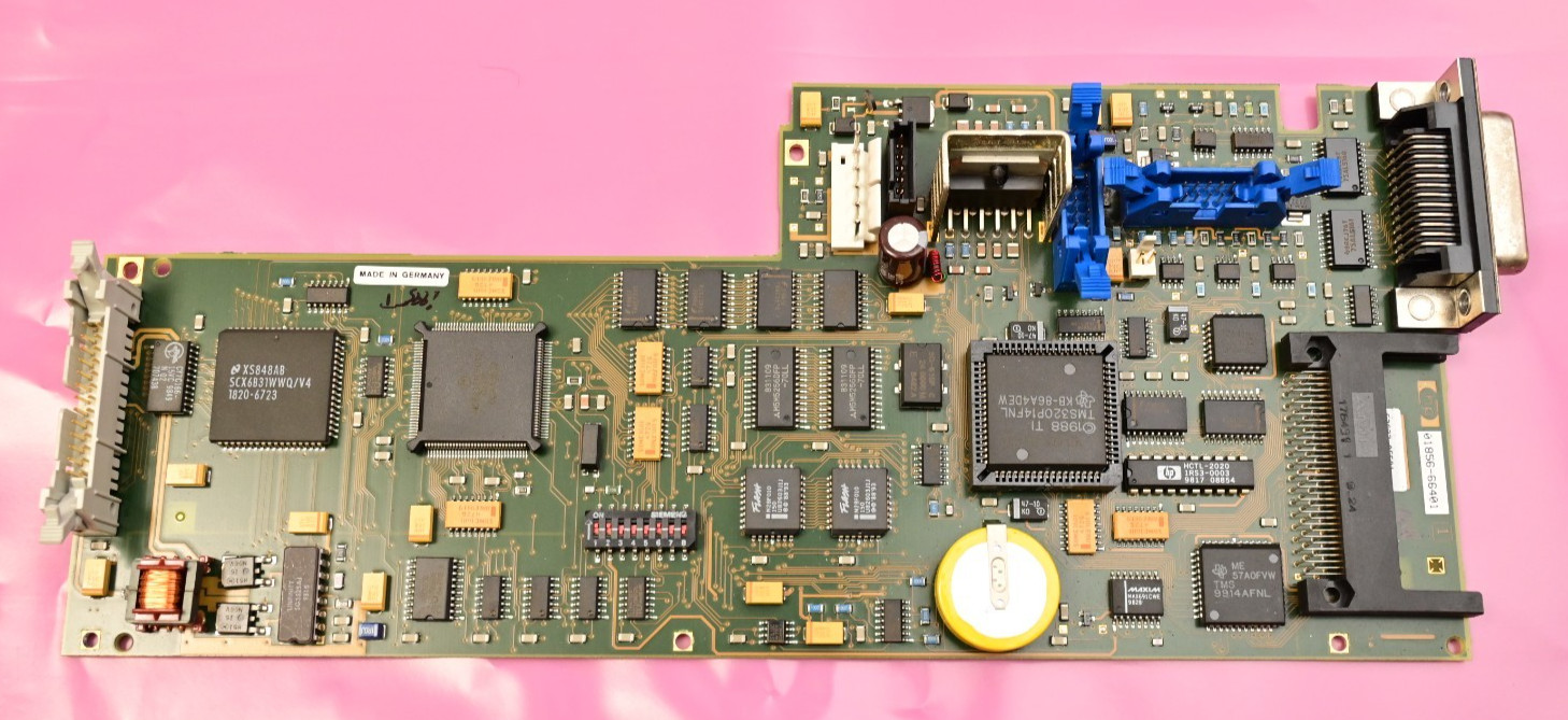 HP 8156A Main PC Board GPIB Card Slot TMS320P14FNL 01856-66401