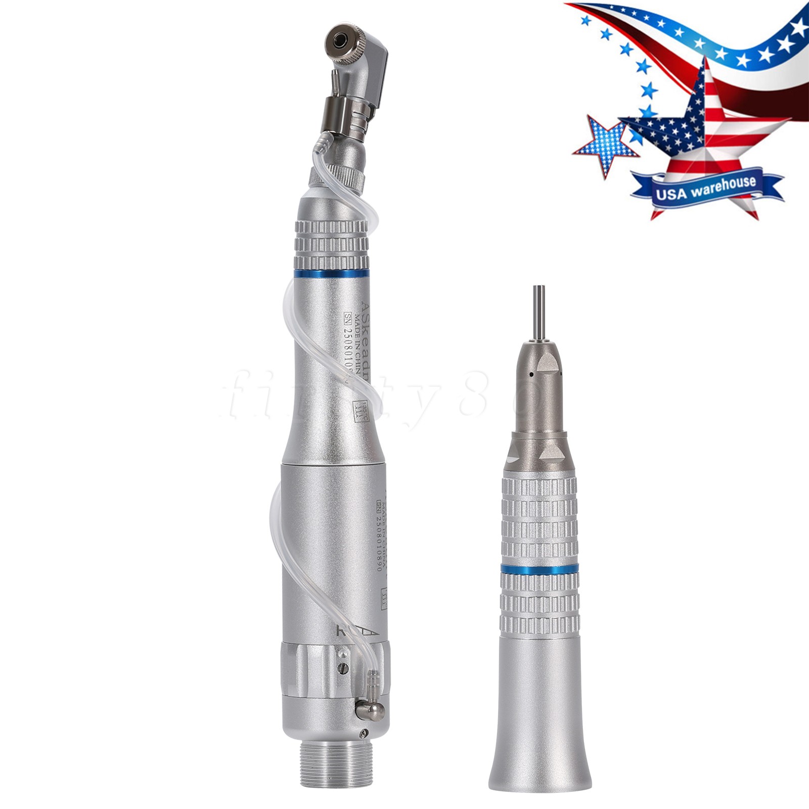 NSK Type Dental Low Speed Handpiece EX-203C (Contra Angle+Air Motor+Straight) YP