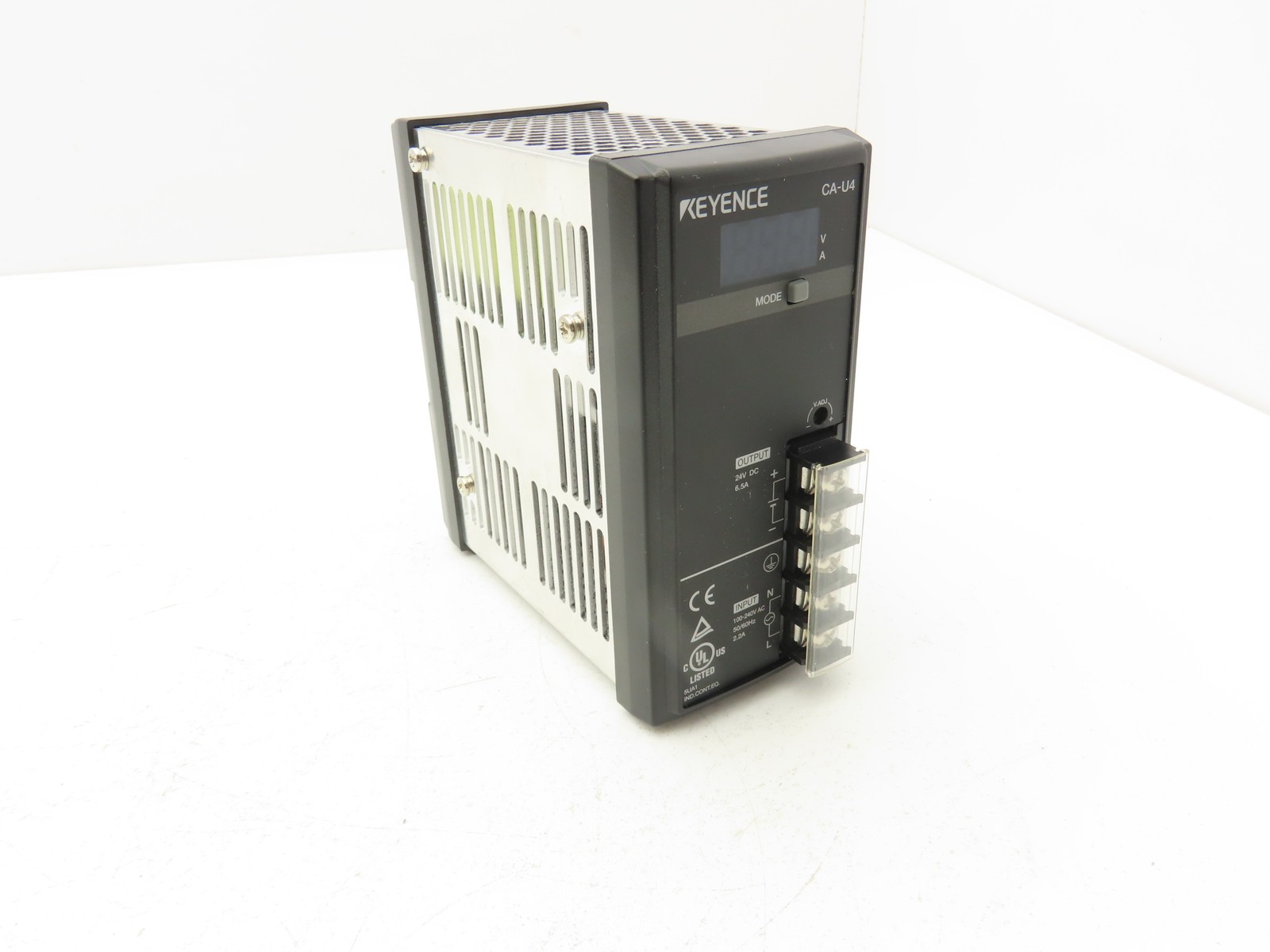 Keyence CA-U4 PLC Power Supply PSU 24VDC 6.5A 100-240V