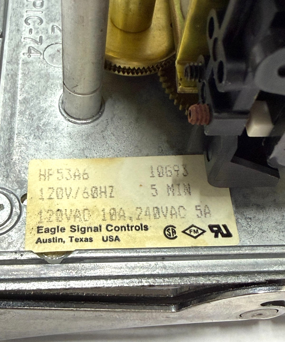 Eagle Signal HP53A6 5MIN 120V Timer