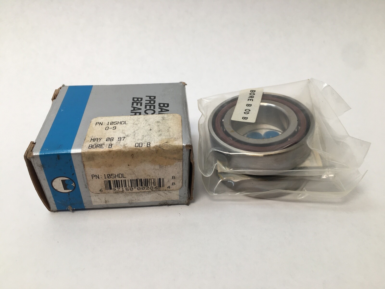 Barden 105HDL Angular Contact Bearing 25x47x12 mm 7005 105 H DL HDL 205H USA Set