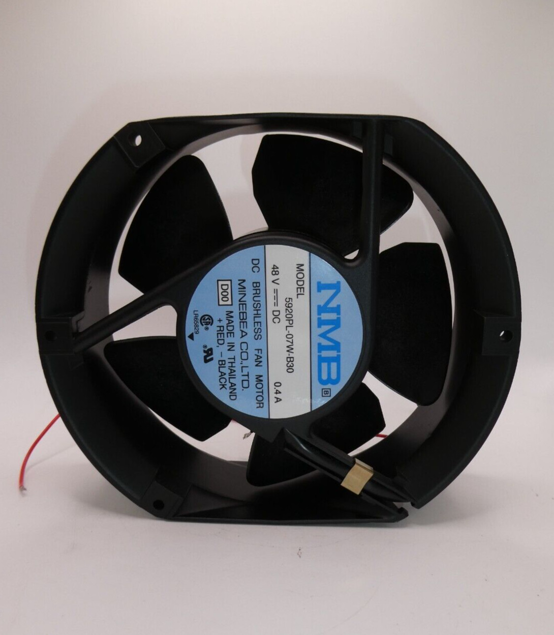 NMB DC Axial Fan 5920PL-07W-B30 48VDC 0.4A DC Fan