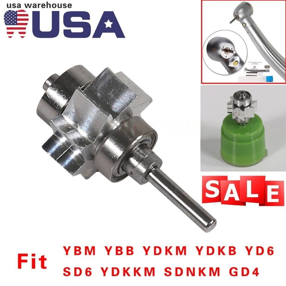 Dental Turbine Cartridge Rotor for LED High Speed Handpiece Replace