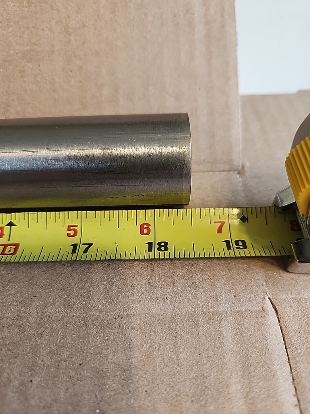 1.250″ Dia Titanium Round Rod x 18+” Long 6AL4V-ELI Medical Grade (ID C26)