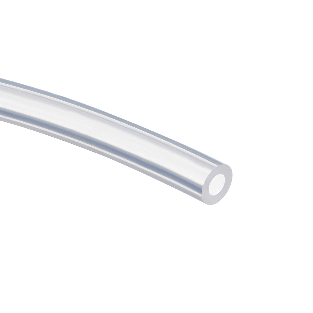 Silicone Tubing 4mm ID X 8mm OD 6.6ft 2m Flexible Silicon Rubber Tube Clear
