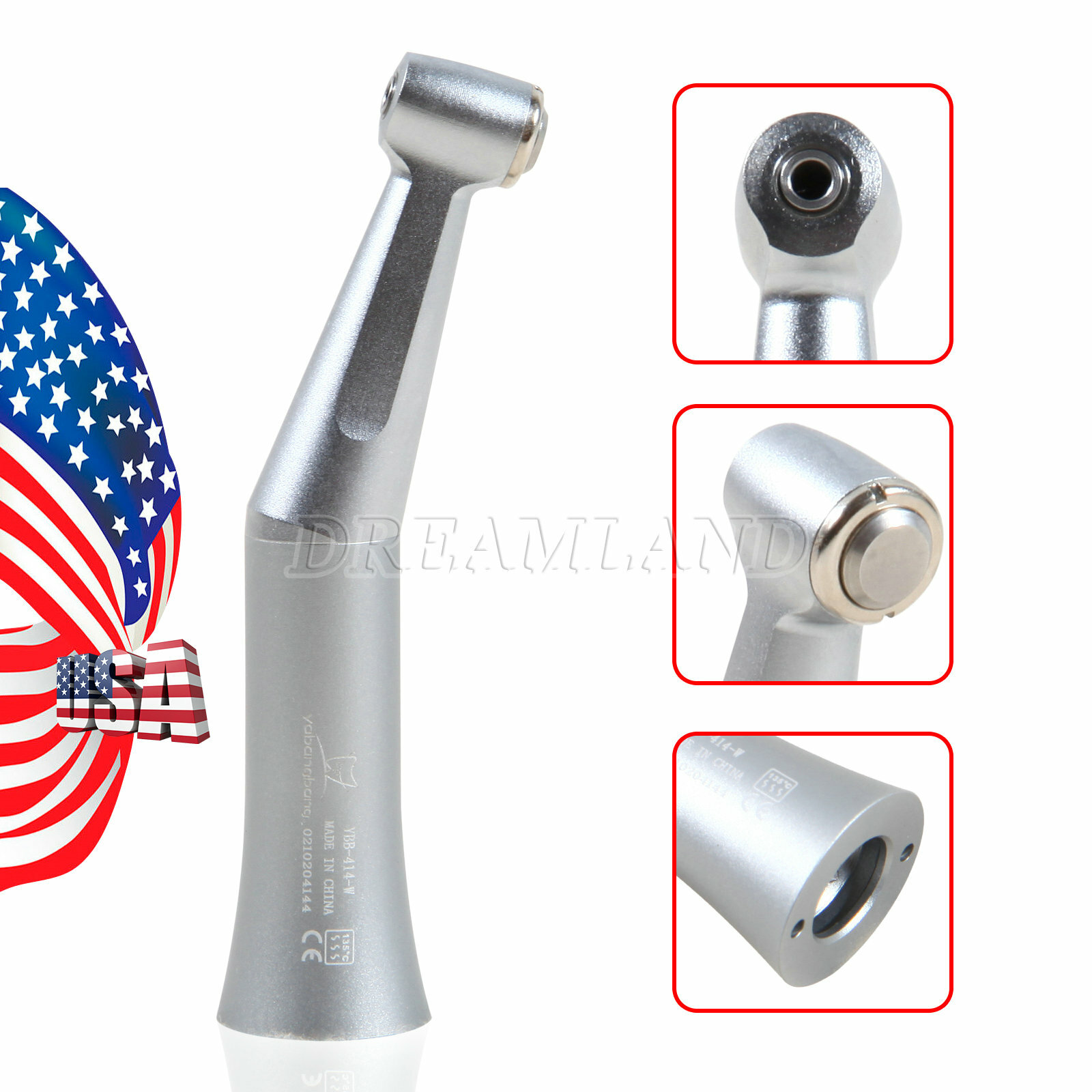 Dental Lab MARATHON E-Type Electric Motor /Contra Angle Straight Handpiece YX