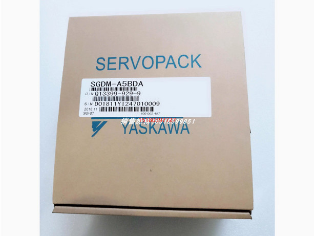 New In Box Yaskawa SGDM-A5BDA AC Servo Drive