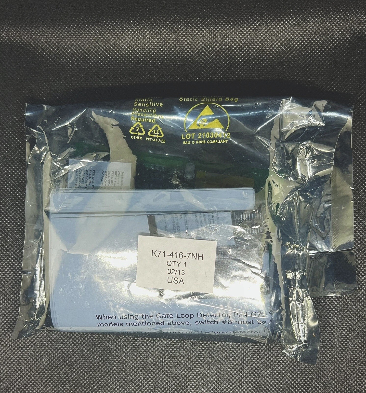 Peek K71-416-7NH Inductive Loop Detector 601/602 Series