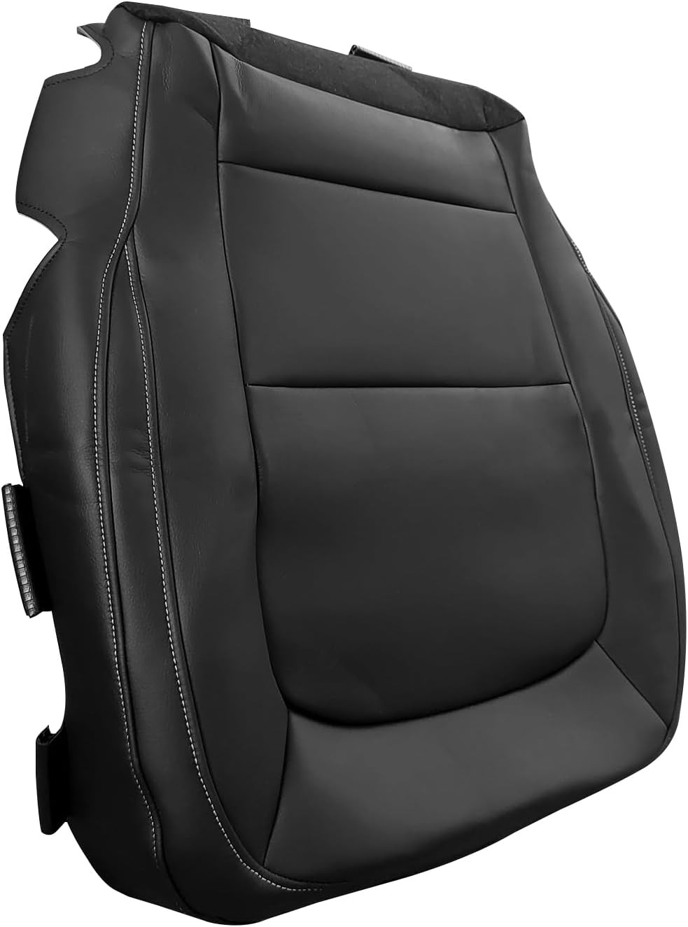Driver Bottom Leather Seat Cover for 2015-2022 Chevy Colorado GMC Canyon Black