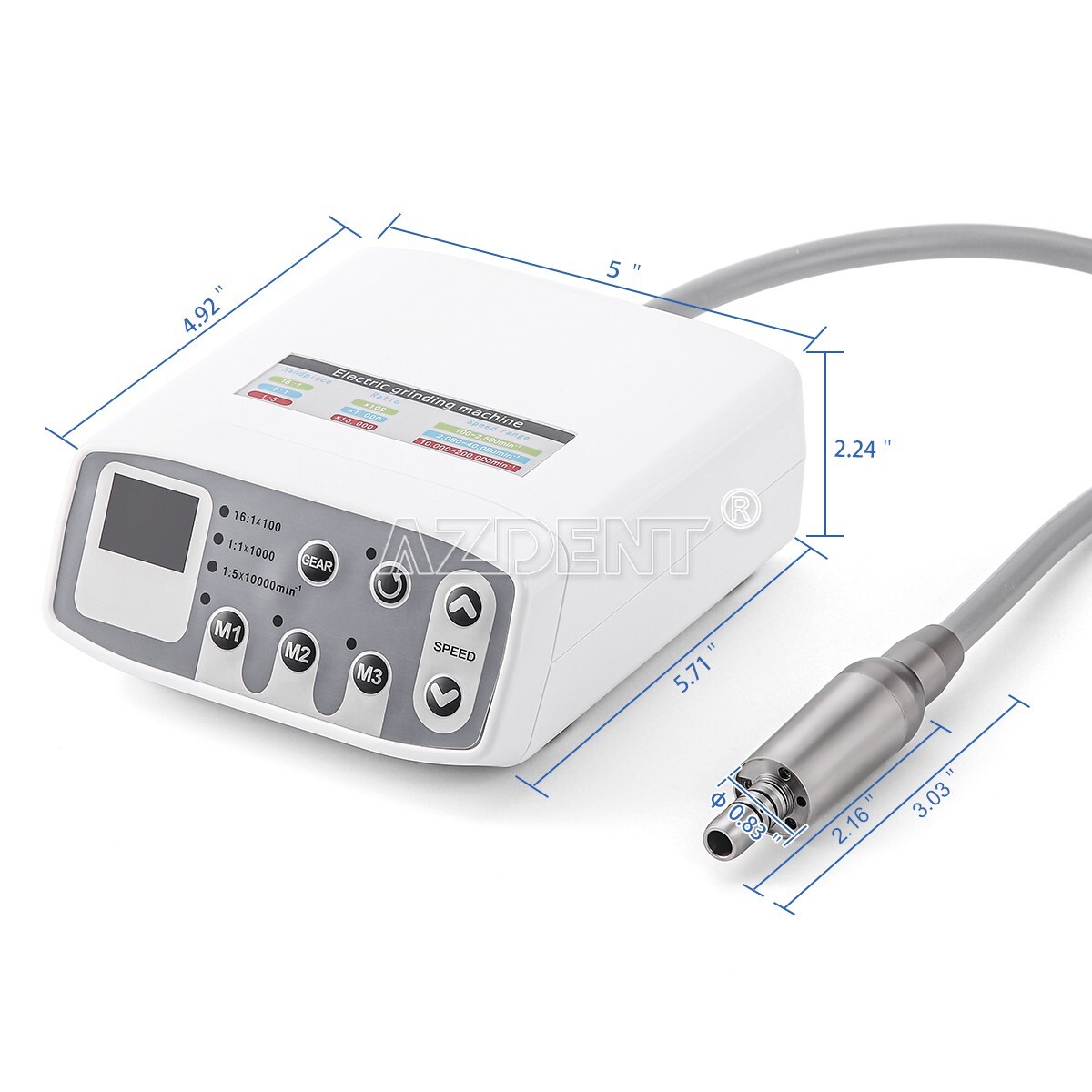 Dental Brushless Eletri Miro Motor +1:5 Fiber Opti Inreasing ontra Angle