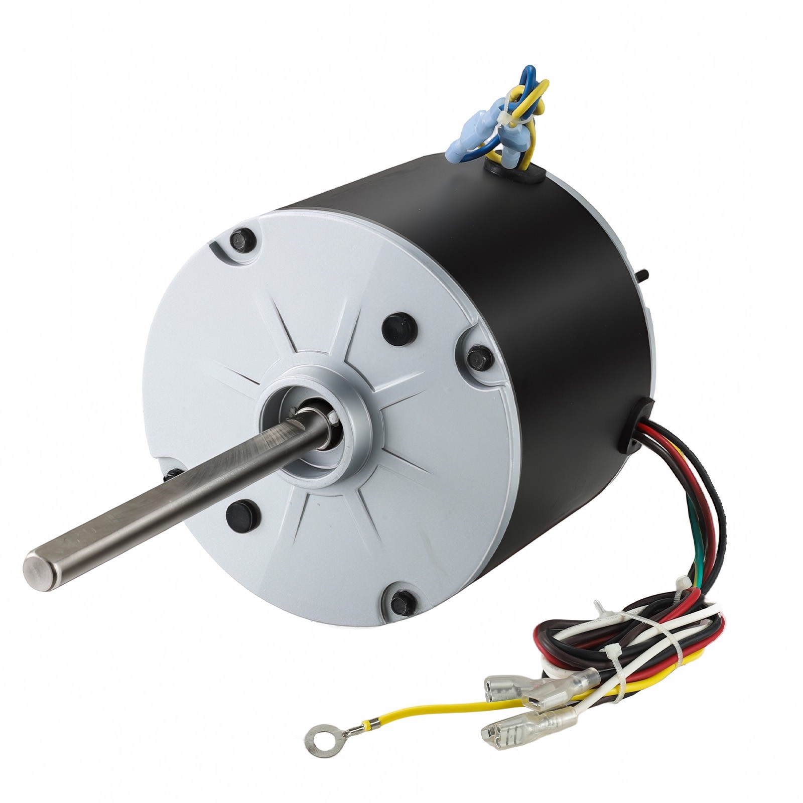 Uimoso Condenser Fan Motor with Capacitor 1/3HP 1075RPM 208-230V CW/CCW Rotation