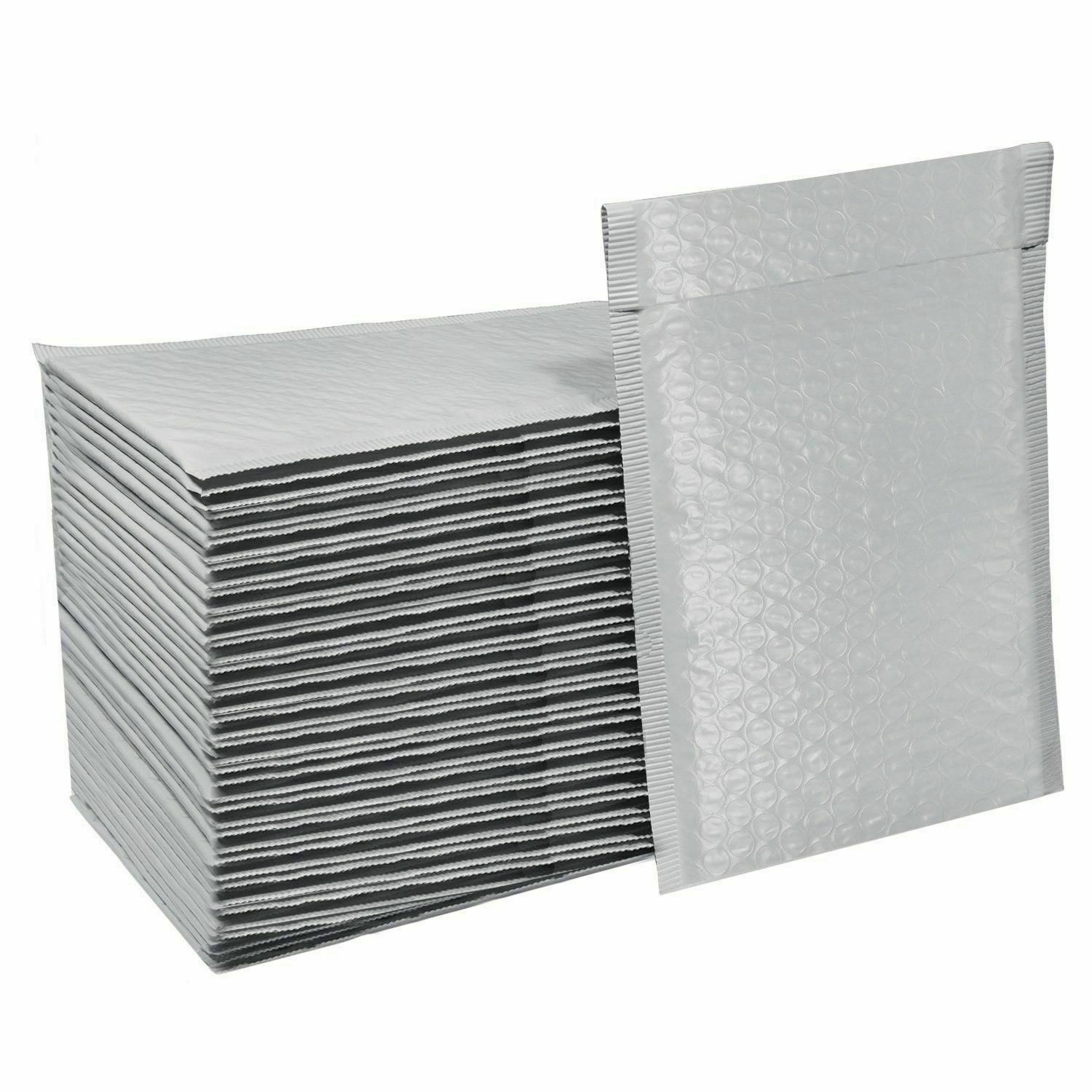 ANY SIZE POLY WHITE BUBBLE MAILERS MAILING SHIPPING PADDED BAGS ENVELOPES