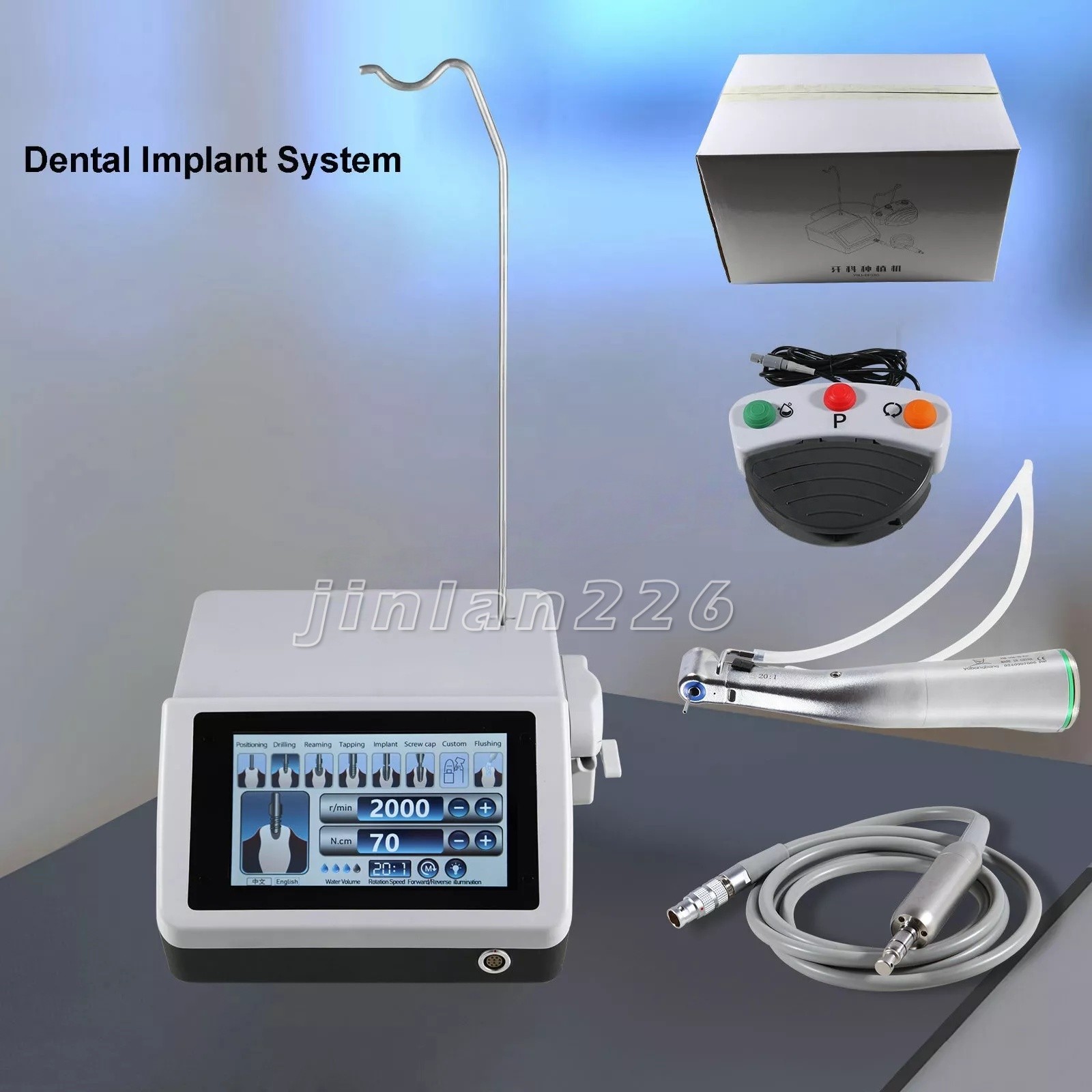 Pro Dental Implant Motor Dental Implant System 20:1 Control Angle