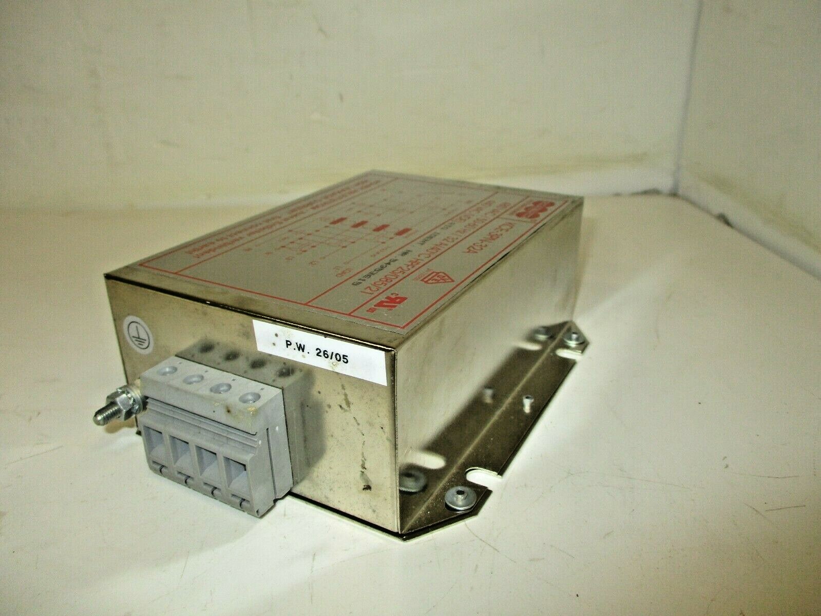 Konfektronic KCE-3PN-32A Passive Filter Unit 480 VAC/50-60 Hz 32A