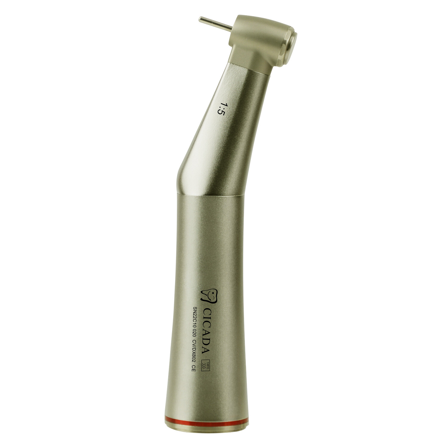 Dental 1:5 LED Fiber Optic Increasing Handpiece Contra Angle For NSK KAVO