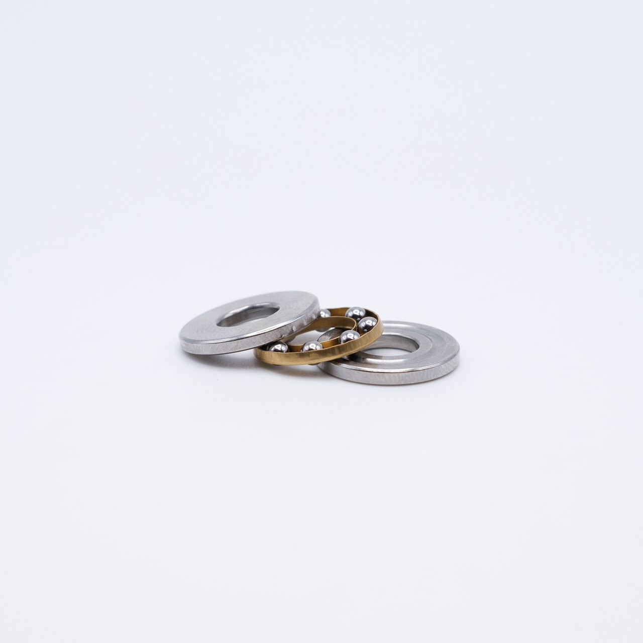 F4-10G Miniature Thrust Ball Bearing 4x10x4 Grooved
