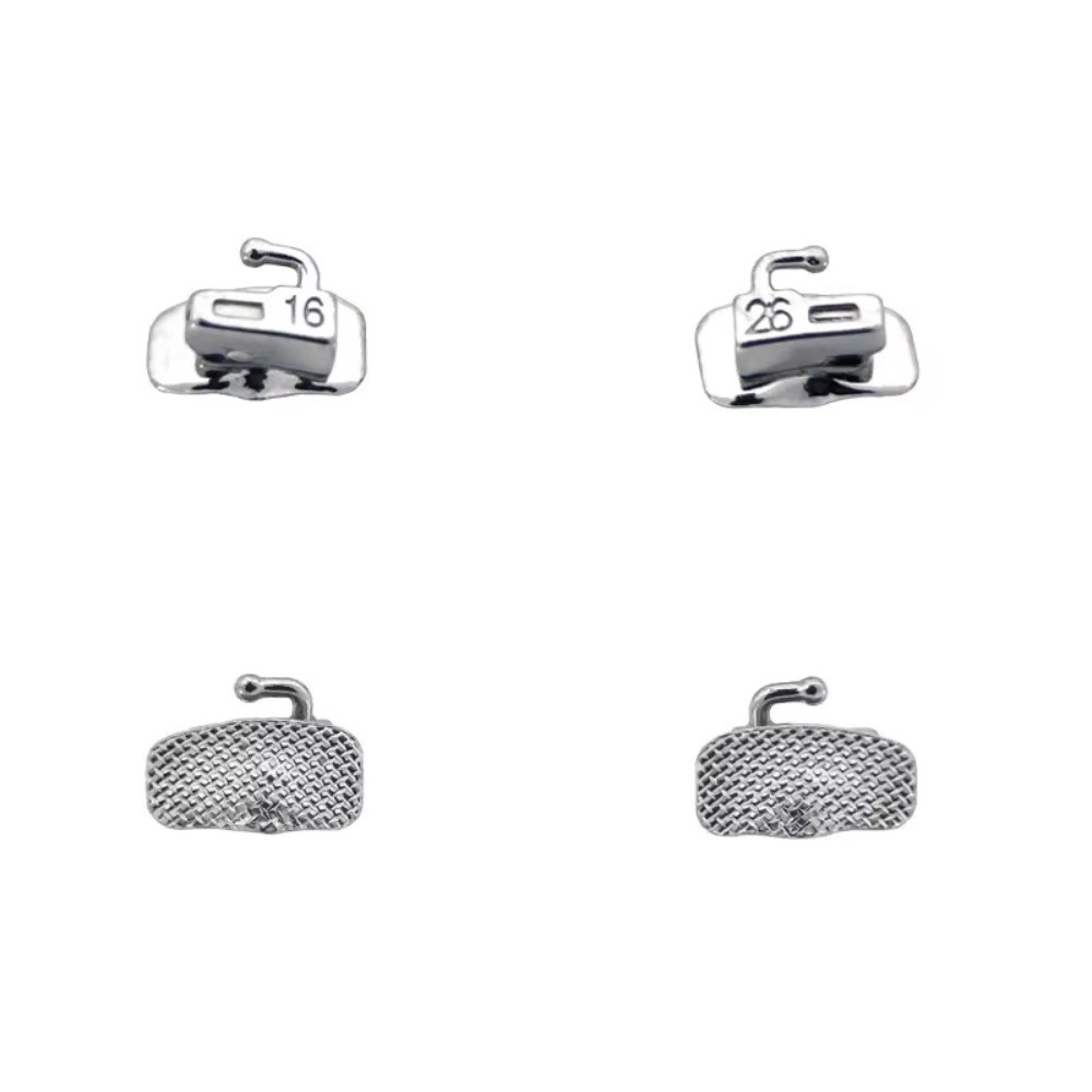 1st Molar Roth 0.022 Bondable Mesh 1 box Dental Orthodontic Single Buccal Tubes