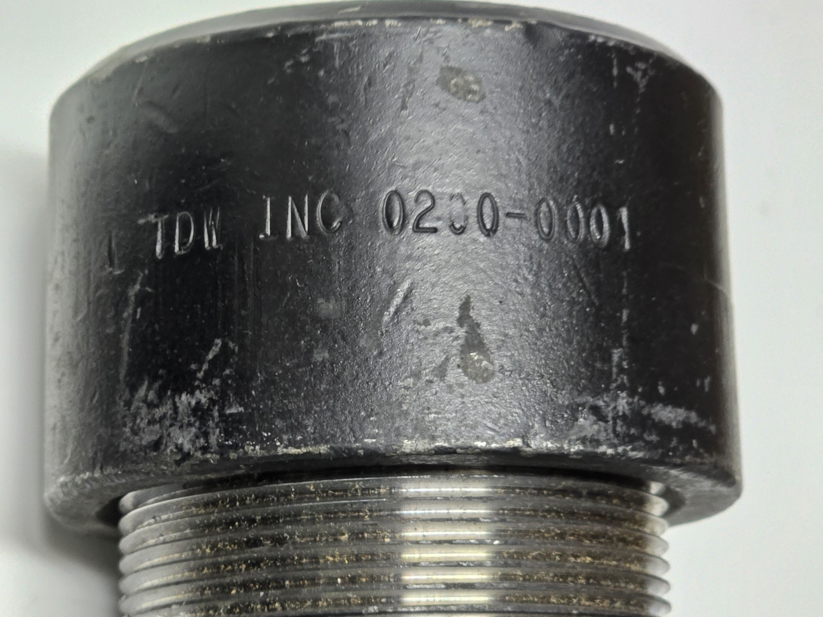 TD Williamson 2″ Thread-O-Ring Fitting 3600 PSI Hot Tap STOPPLE Purge T.O.R.