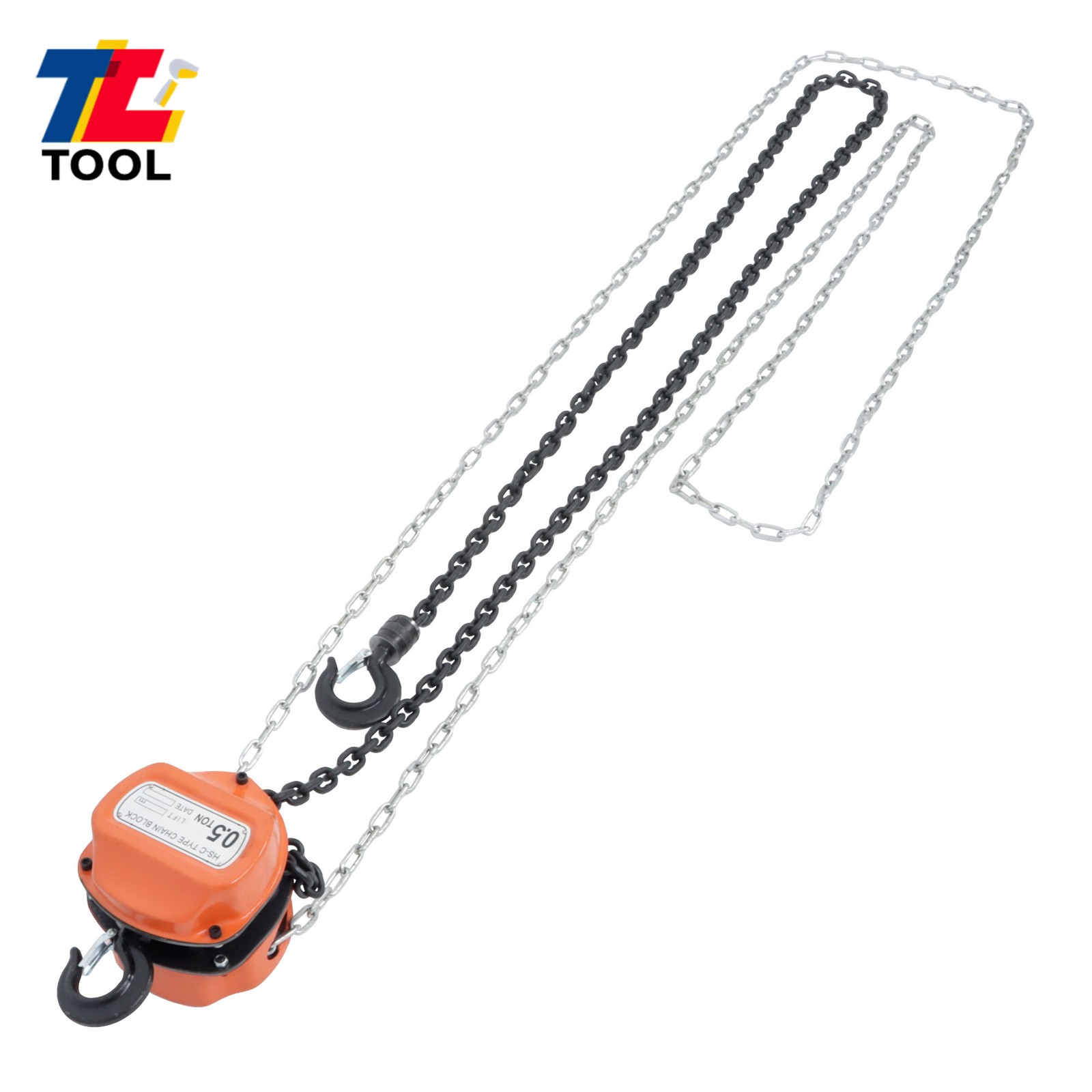 0.5Ton /1100Lbs Capacity Chain Hoist 10FT Manual Hand Lift Chain Block Hoist