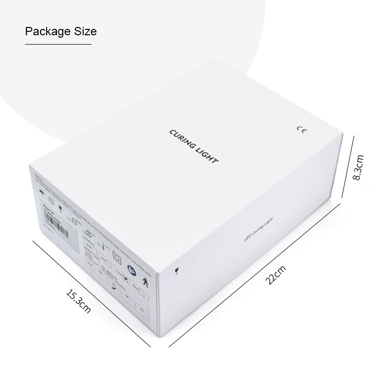 LED Dental Wireless Curing Light 1 Second Curing Lamp 2500mw/c㎡ 2600mAh Battery