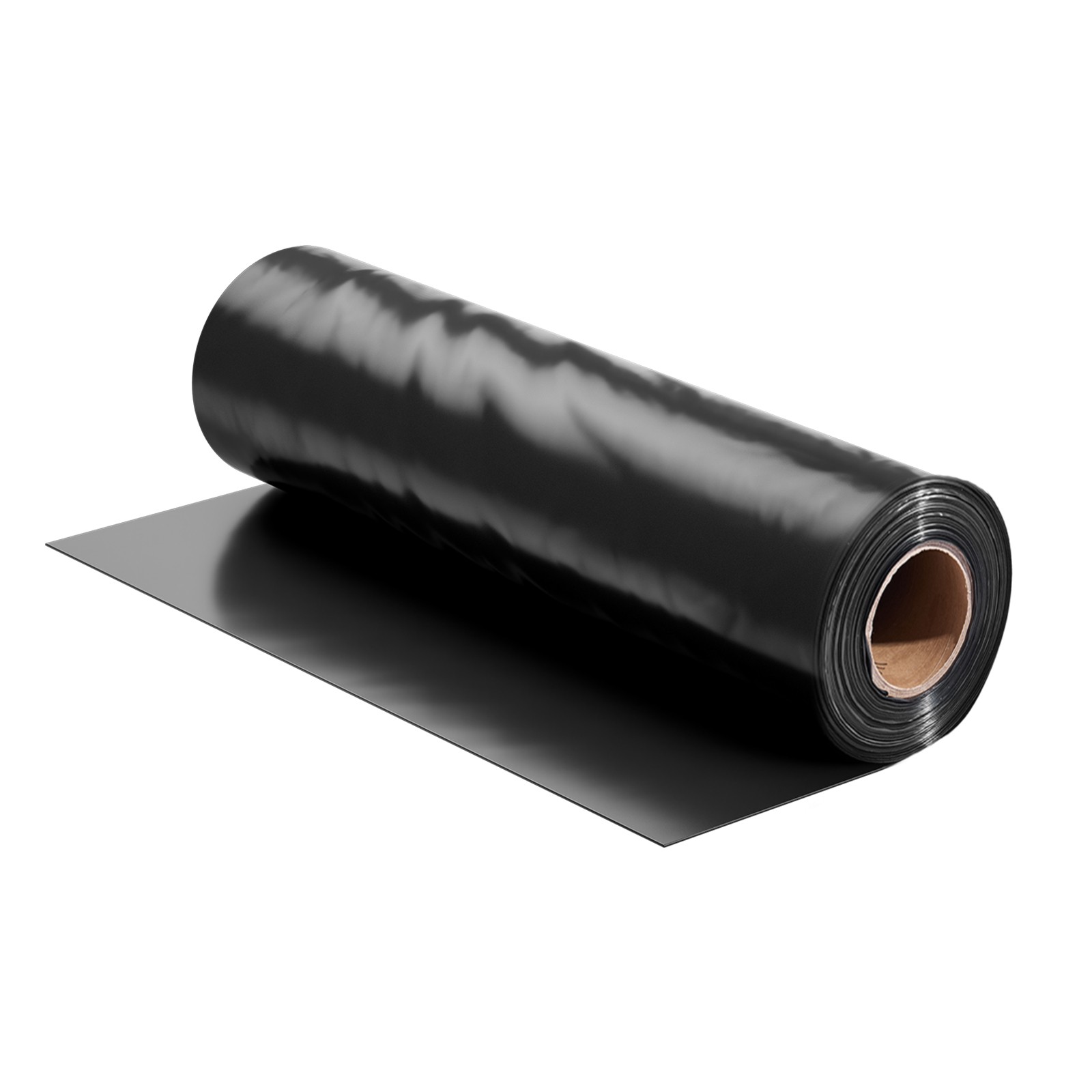 6Mil Plastic Sheeting Roll 10 x 100 FT Heavy Duty Polyethylene Black