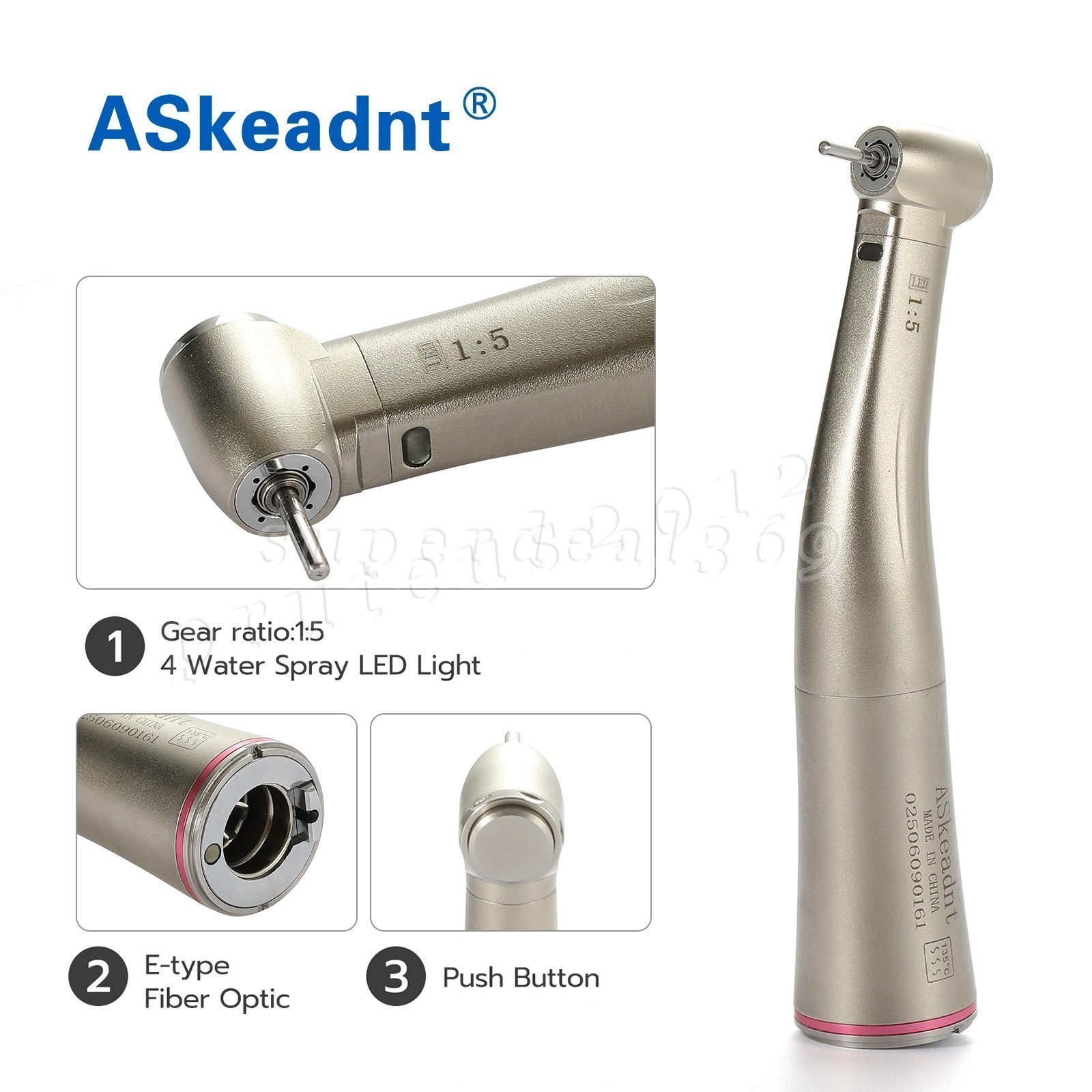 Dental Handpiece Spare Part 1:5 Cartridge Ball Bearing for X95L/X95 Contra Angle