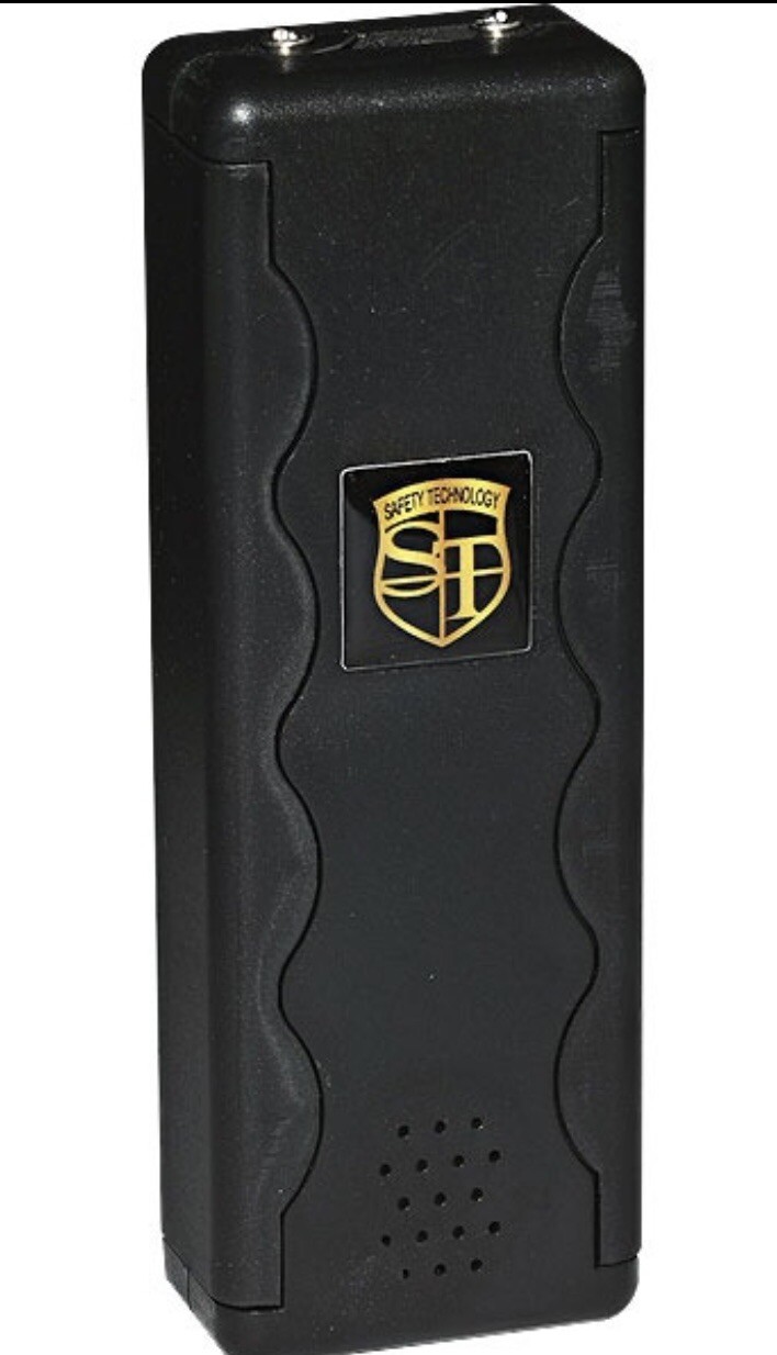 3 N 1 POLICE Self Defense 95M 4 “STUN GUN Rechargeable FLASHLIGHT Personal Alarm