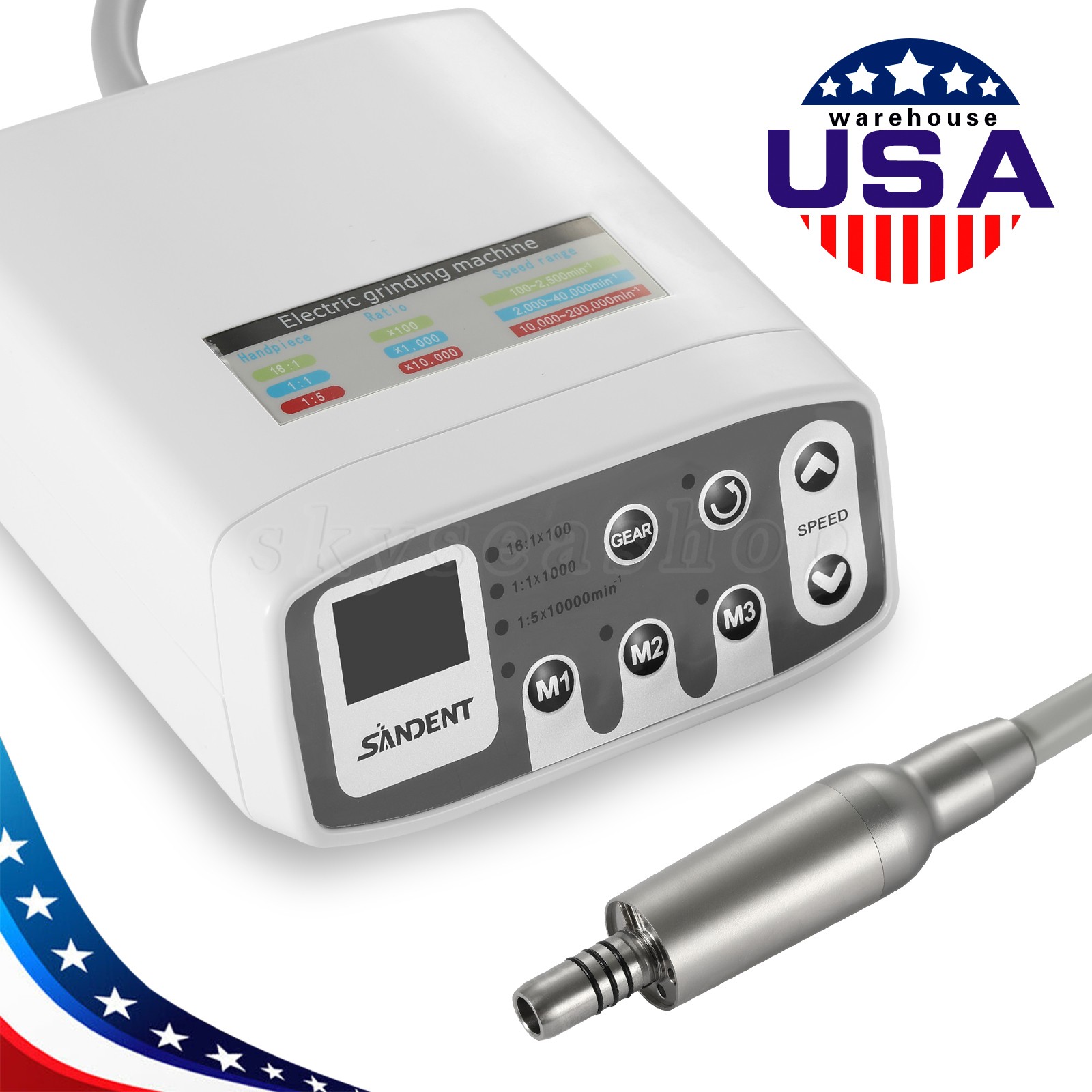 1:1/1:5/1:4.2 Dental Electric LED Brushless Electric Micro Motor Internal Spray