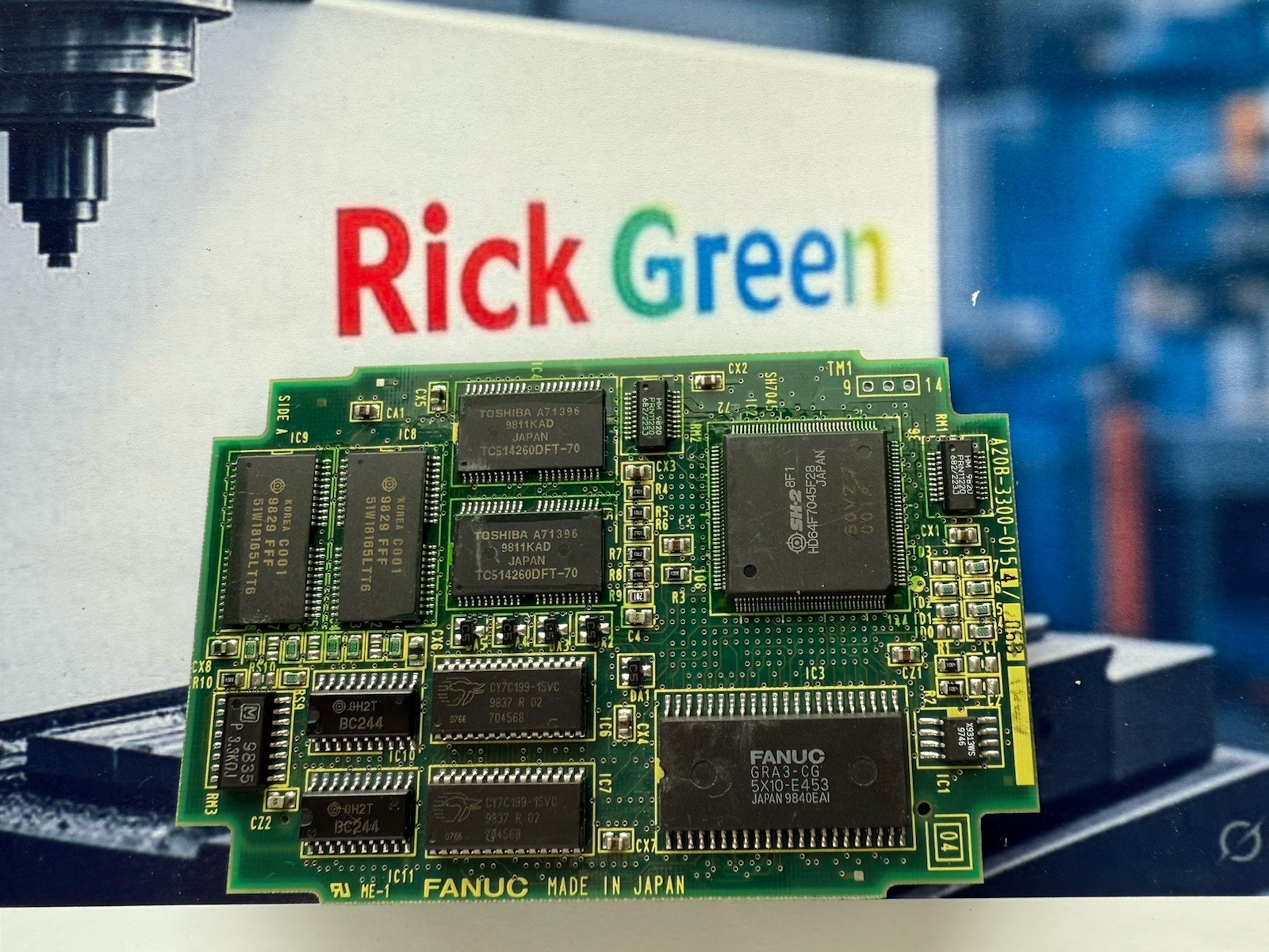 FANUC Display Control Card A20B-3300-0154 US NDA Available 30 Days Free Return