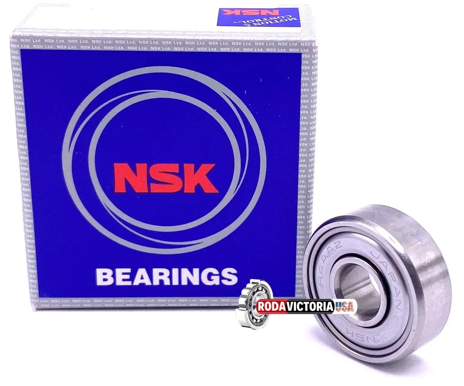 NSK R4A ZZ M C3 Deep Groove Ball bearing, Metal Shielded 1/4″ x 3/4 ” x 9/32″