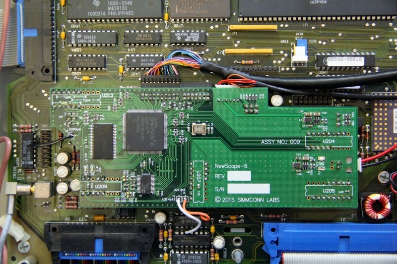 NewScope-6 LCD Display kit for HP Agilent 8560A 8561A 8562A Spectrum Analyzer