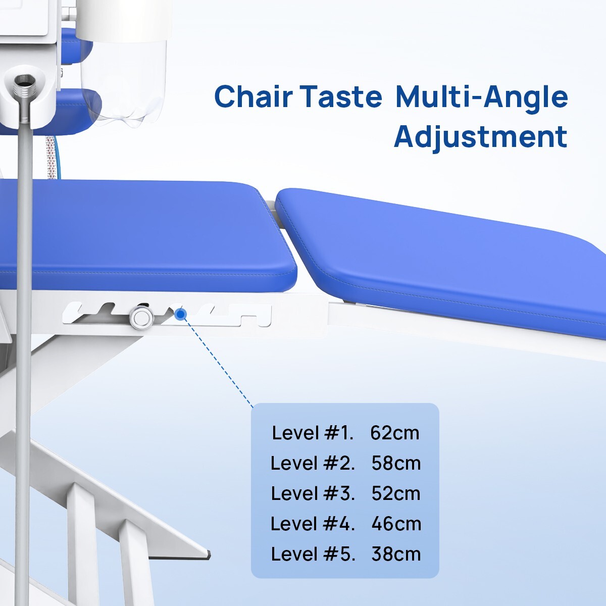 Portable Dental Chair silla dental portatil LED With Air Turbine + Dentist Stool