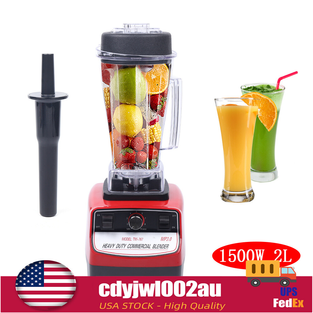 1500W Professional Blender Smoothie Maker Industrial Commercial Quiet NEW