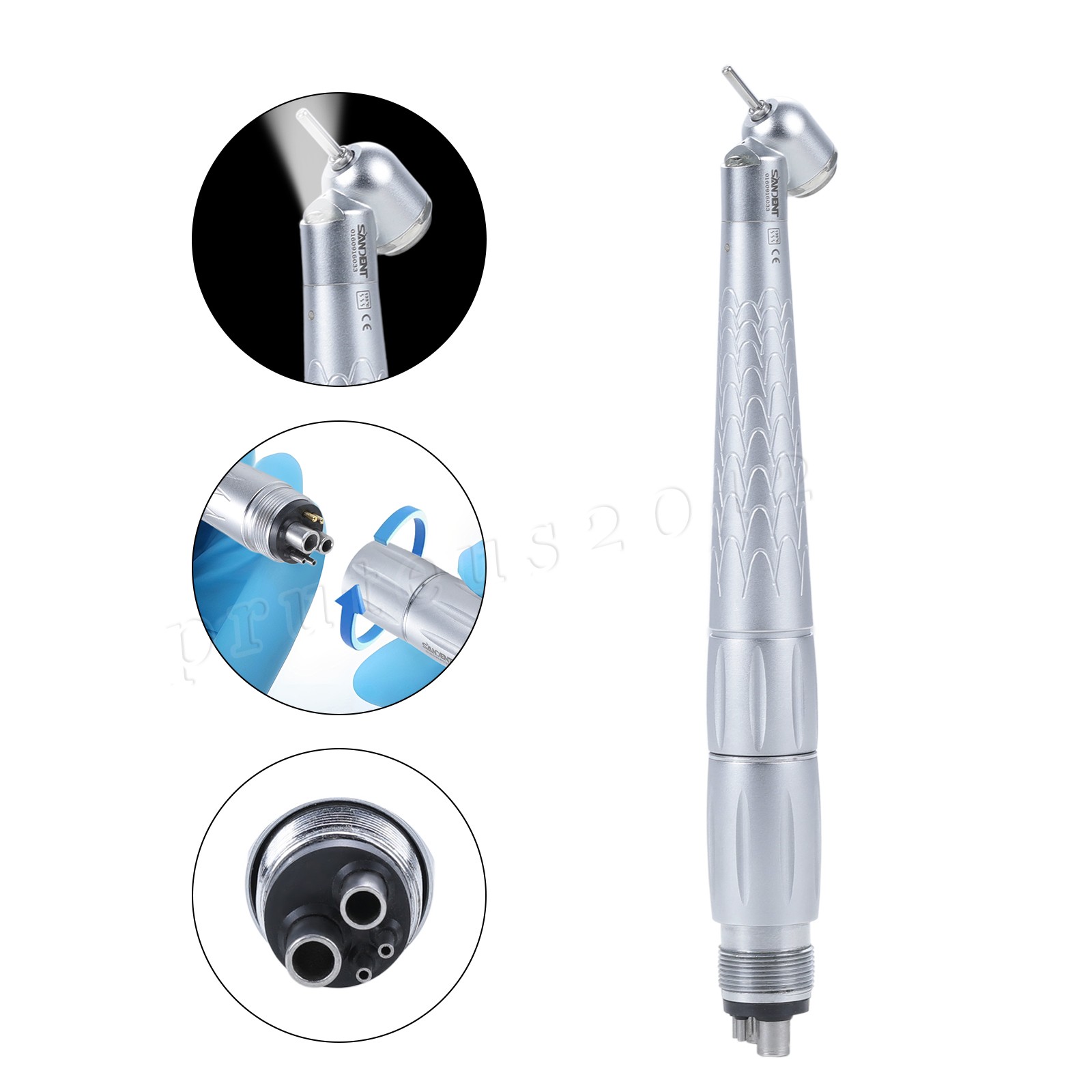 KaVo Style LED Fiber Optic Fast Speed Handpiece Standard/Large/45° Angle Head