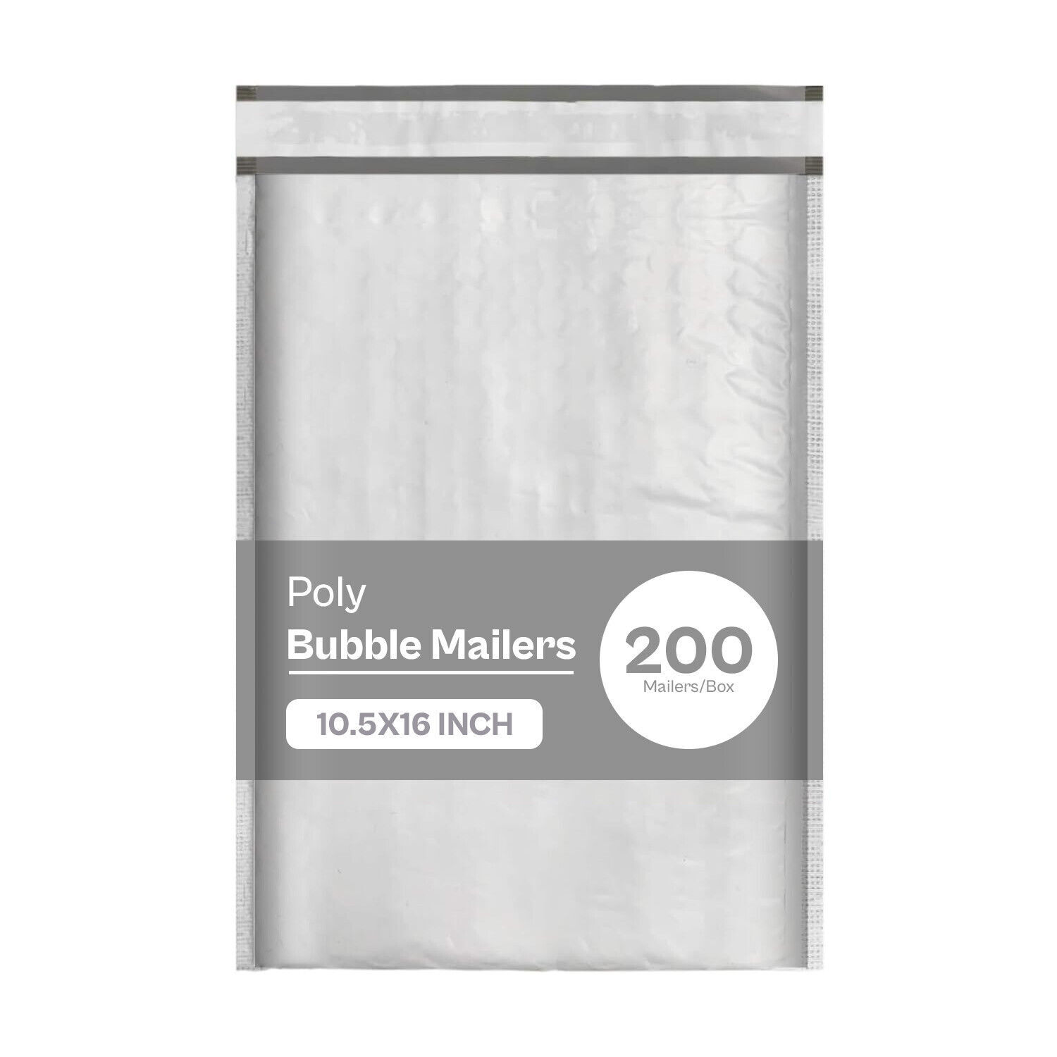 200 #5 Poly Bubble Mailers Envelopes Bags 10.5×16 , 200 10.5×16 Clear Bag Pouch
