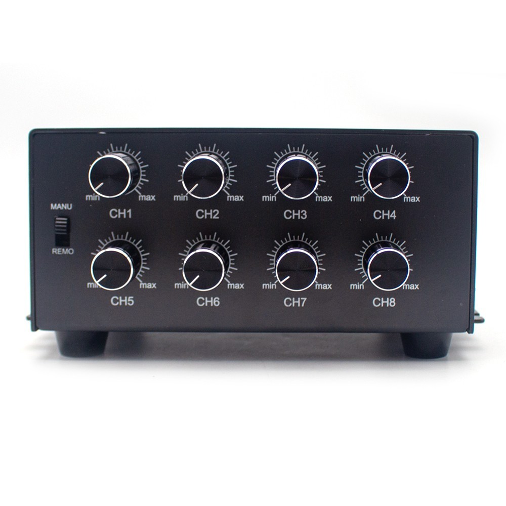 Industrial Analog Light Source Controller, 8-Channel Microscope Lighting System