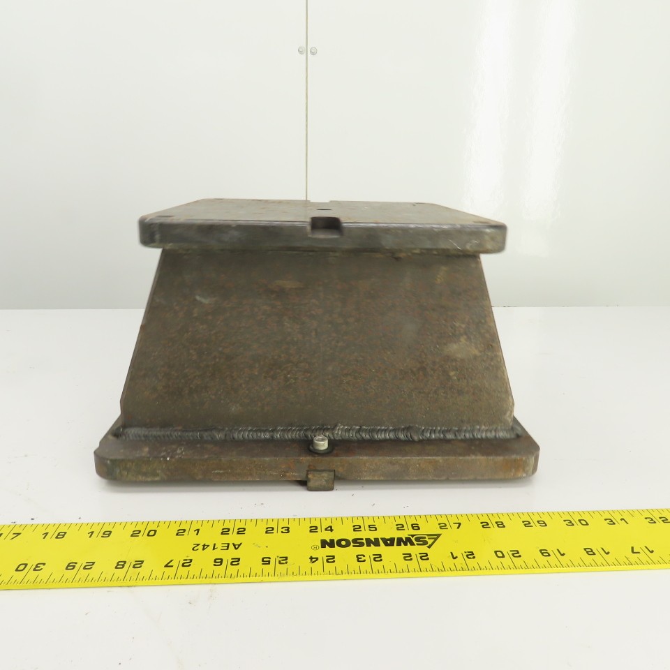 12″ x 10″ Steel Riser Block Setup Fixture 5/8″ Thick 6-5/8″ H