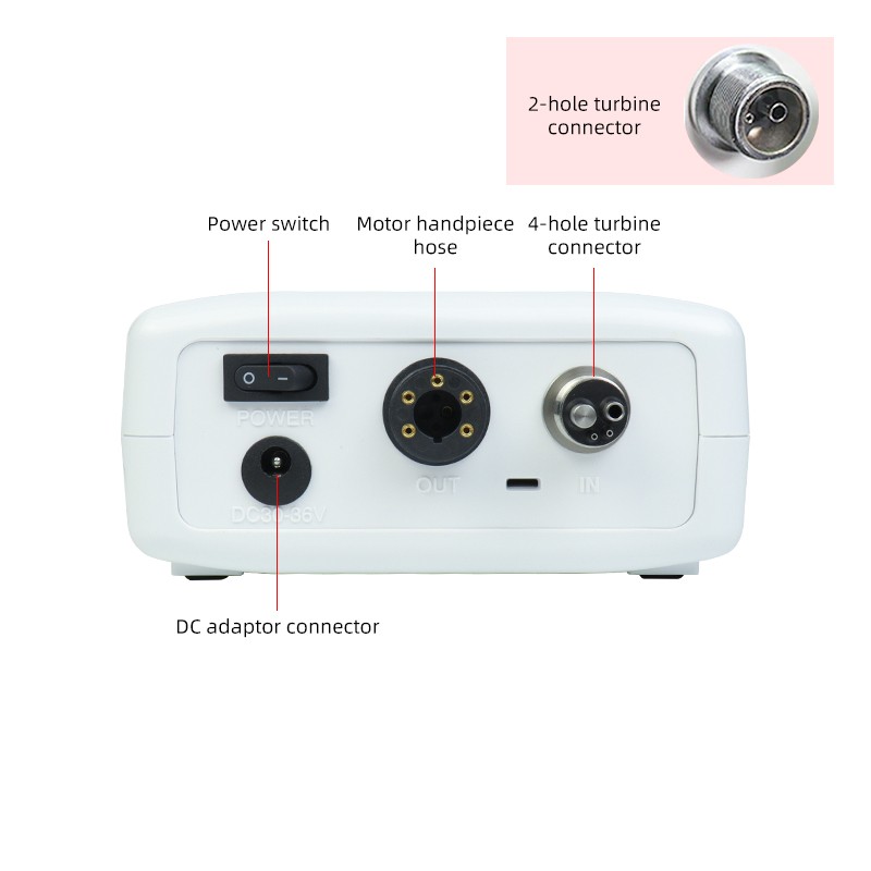 VVDental LED Brushless Electric Micro Motor/1:1/1:5 LED Handpiece NEW