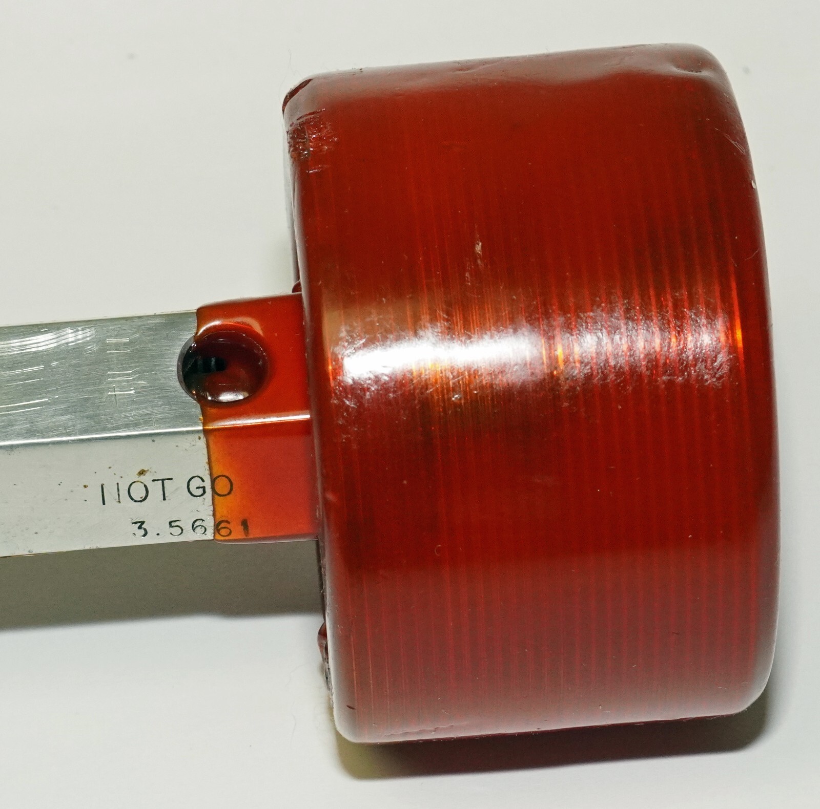 PW 3-5/8-12 N-3A Set Plug Thread Gage Go 3.5709 NoGo 3.5661 USA