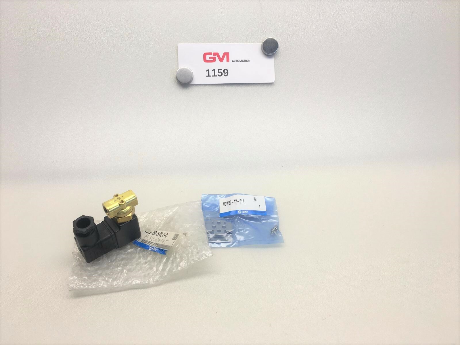 Smc Solenoid Valve Vcl21-5D-5-02-D-Q Valve Pressure Valve 0-0.25 Mpa