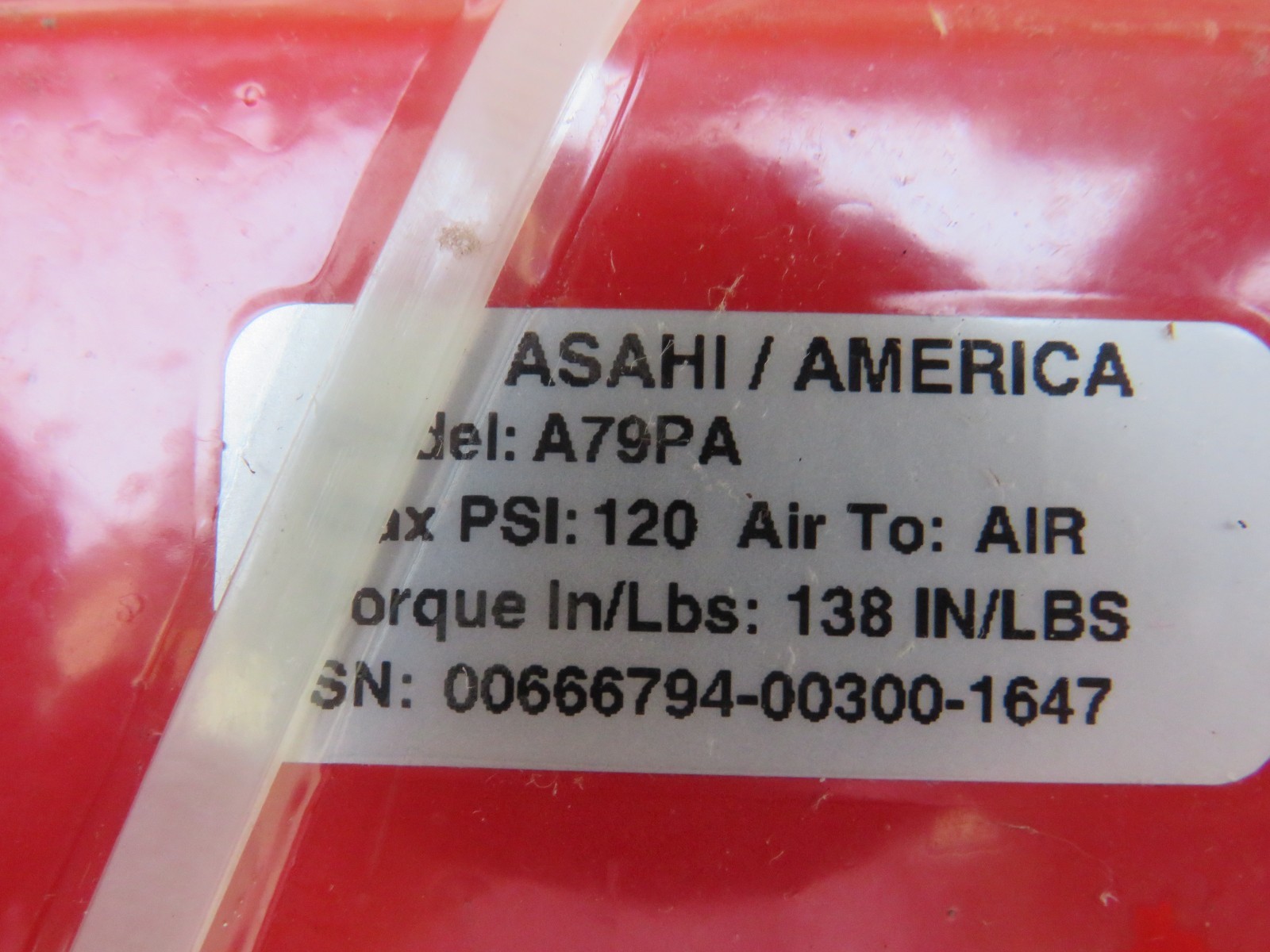 A79PA Asahi pressure valve pneumatic actuators rotarty Air Open Close