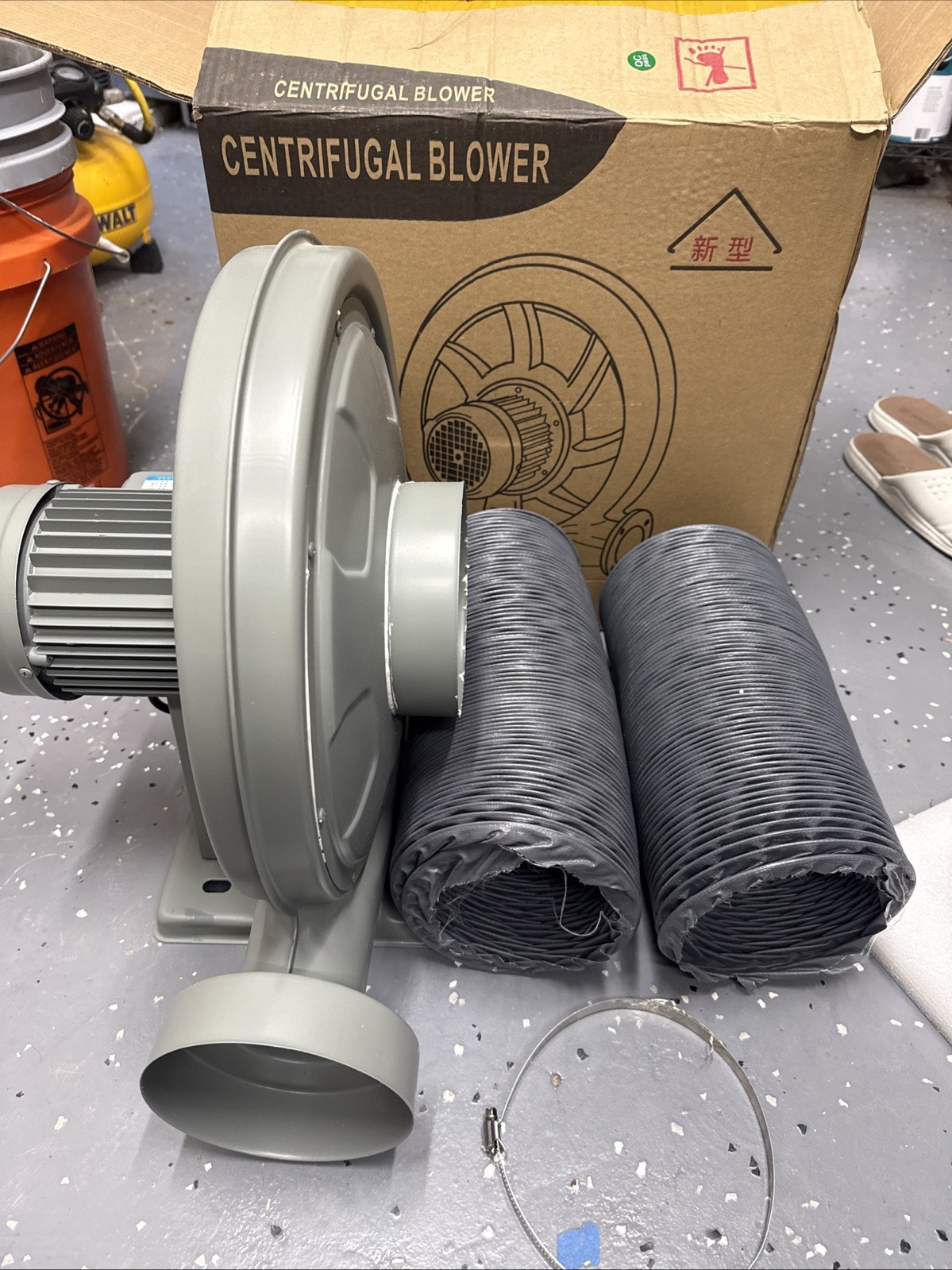 centrifugal blower CZ-TD550w250W centrifugal blower fan rotates at 3,400 RPM